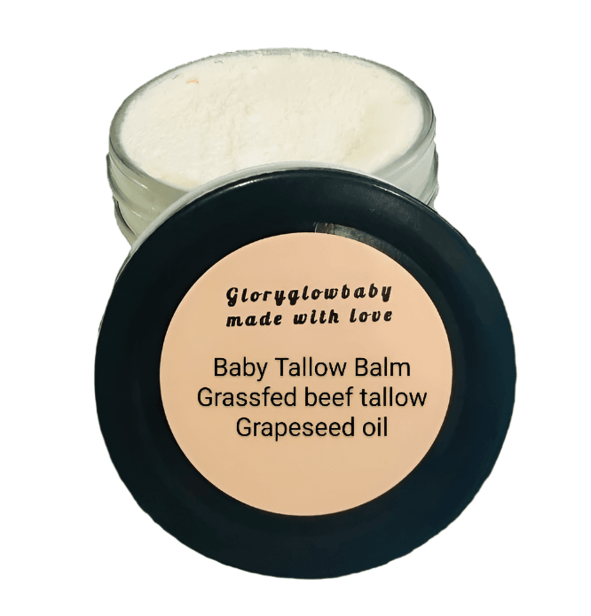 Baby Whipped Tallow Cream, 4oz - Gloryglowbaby