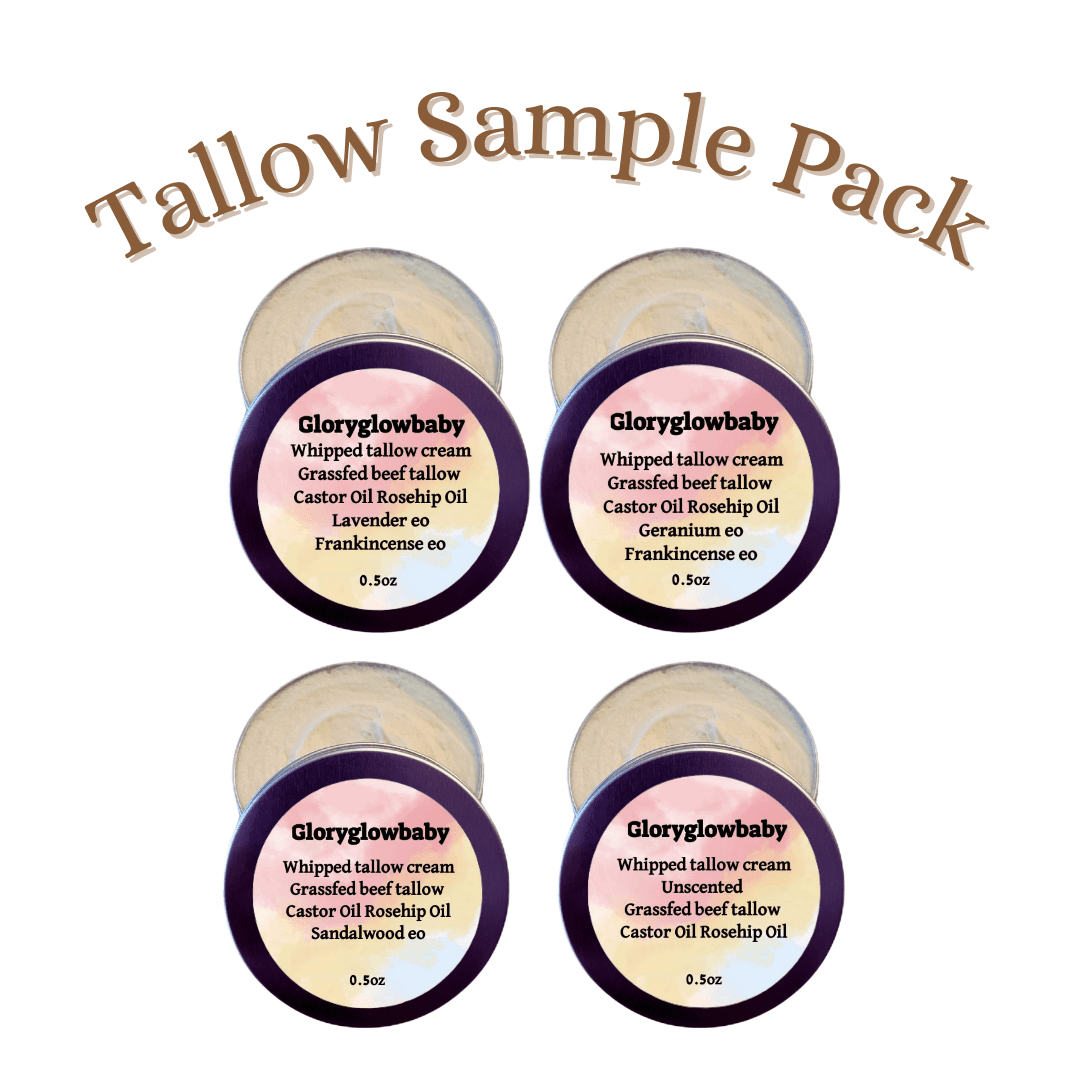 Tallow Cream Sample Pack - Gloryglowbaby