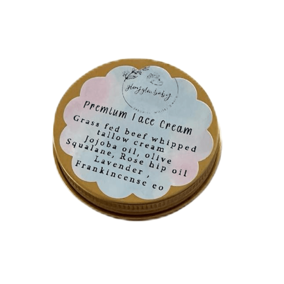 Travel Size Premium Tallow Face Cream - Gloryglowbaby